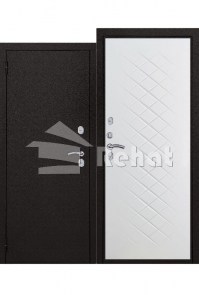 The entrance door is 10 cm. Berlin Boucle Black-White BMP